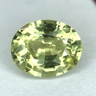 1.39ct Oval Mixed Cut Sapphire
