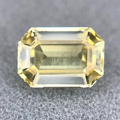 1.15ct Octagon Step Cut Sapphire