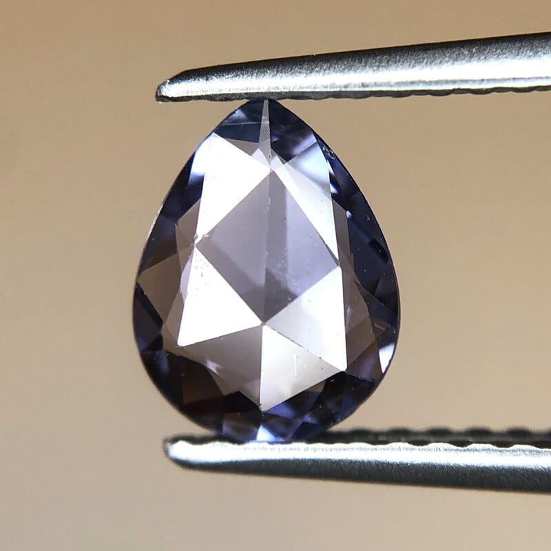 0.80ct Pear Rose Cut Sapphire 0.80ct Pear Rose Cut Sapphire