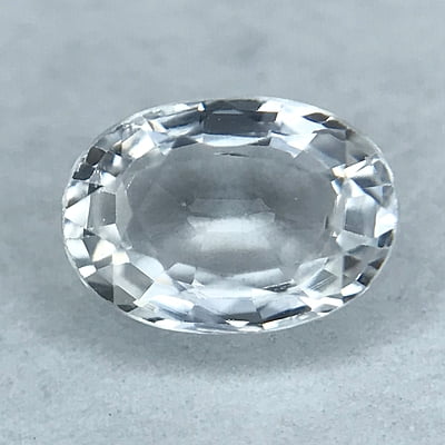 0.58ct Oval Mixed Cut Sapphire
