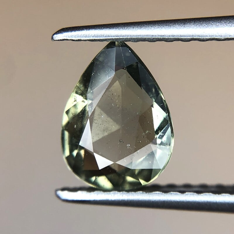 1.10ct Pear Rose Cut Sapphire 1.10ct Pear Rose Cut Sapphire