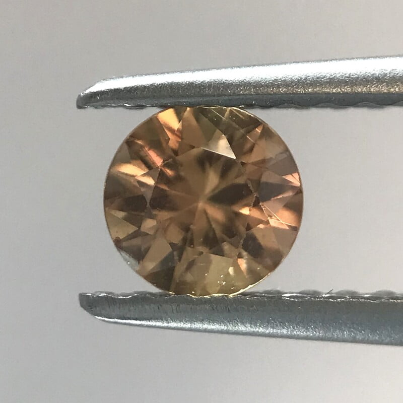 0.43ct Round Brilliant Cut Sapphire 0.43ct Round Brilliant Cut Sapphire