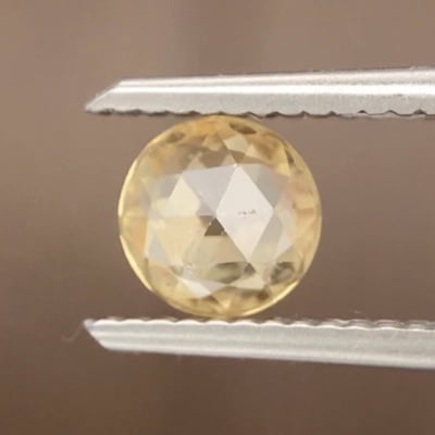 0.69ct Round Rose Cut Sapphire 0.69ct Round Rose Cut Sapphire