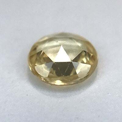 0.69ct Round Rose Cut Sapphire