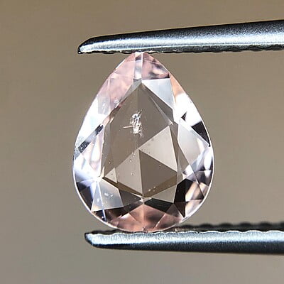 0.99ct Pear Rose Cut Sapphire