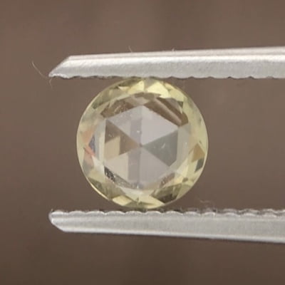 0.65ct Round Rose Cut Sapphire 0.65ct Round Rose Cut Sapphire