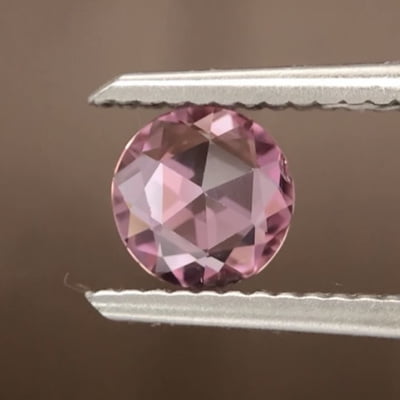 0.52ct Round Rose Cut Sapphire