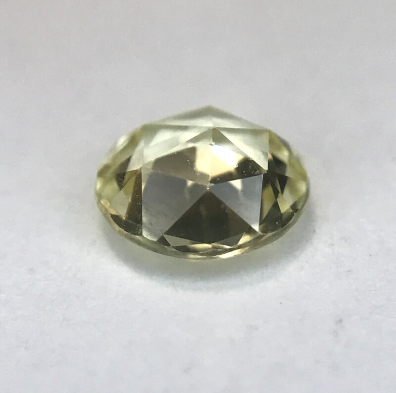 0.54ct Round Rose Cut Sapphire 0.54ct Round Rose Cut Sapphire