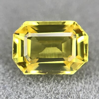 1.20ct Octagon Step Cut Sapphire