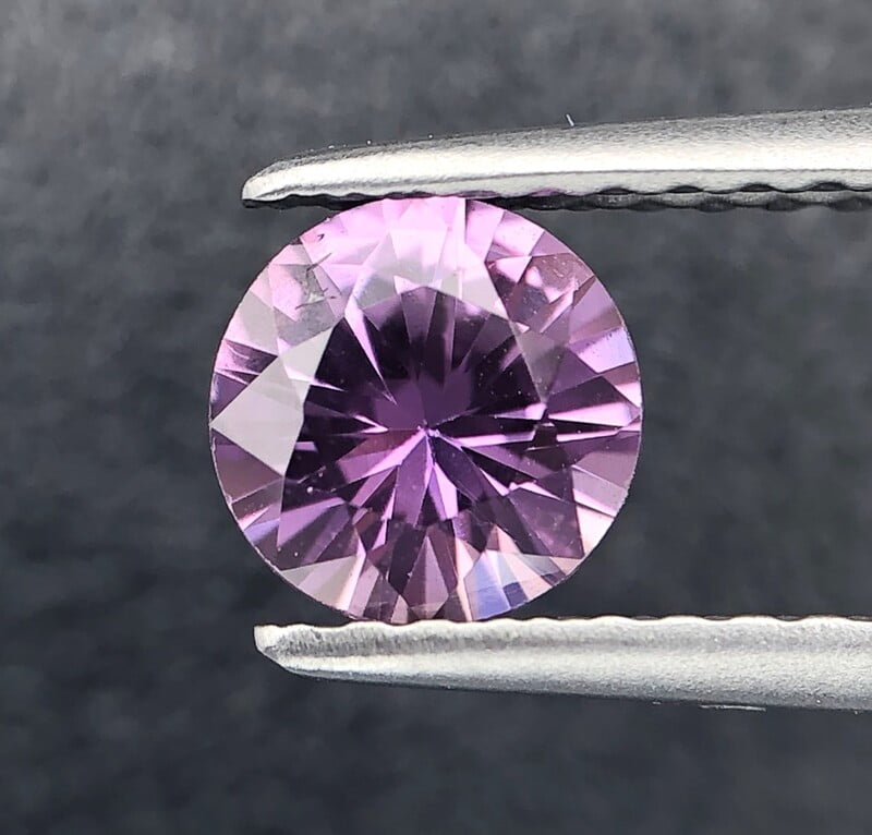 0.74ct Round Brilliant Cut Sapphire 0.74ct Round Brilliant Cut Sapphire