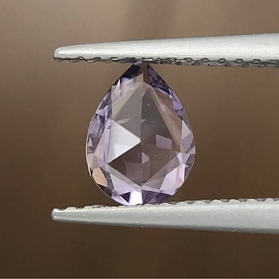0.80ct Pear Rose Cut Sapphire