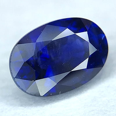 0.74ct Oval Mixed Cut Sapphire