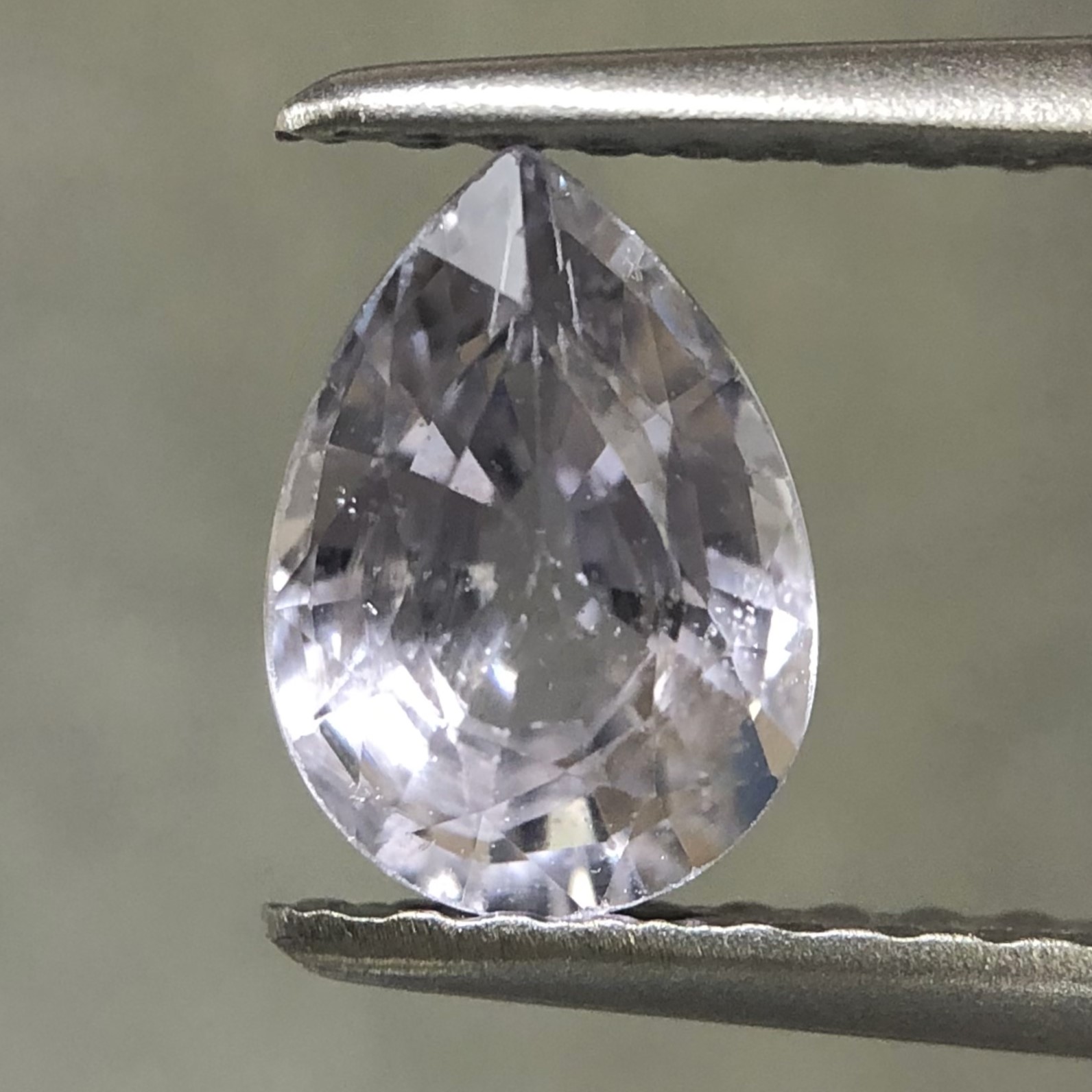 1.05ct Pear Mixed Cut Sapphire