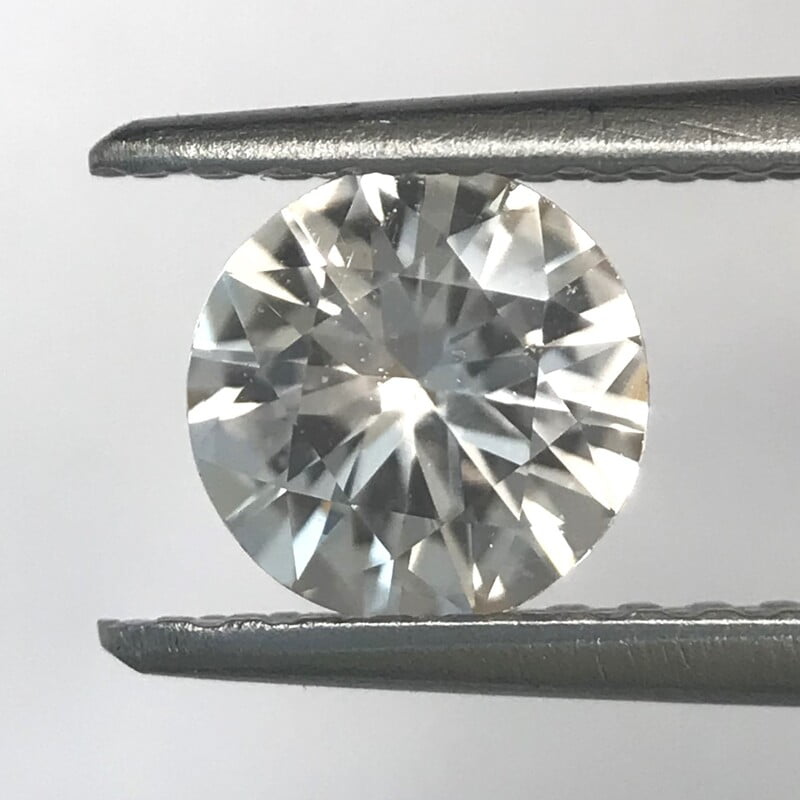 0.77ct Round Brilliant Cut Sapphire