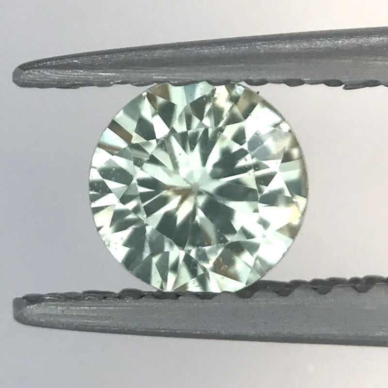 0.61ct Round Brilliant Cut Sapphire 0.61ct Round Brilliant Cut Sapphire