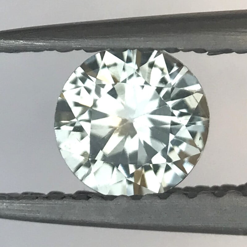 0.47ct Round Brilliant Cut Sapphire 0.47ct Round Brilliant Cut Sapphire