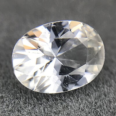 0.89ct Oval Mixed Cut Sapphire
