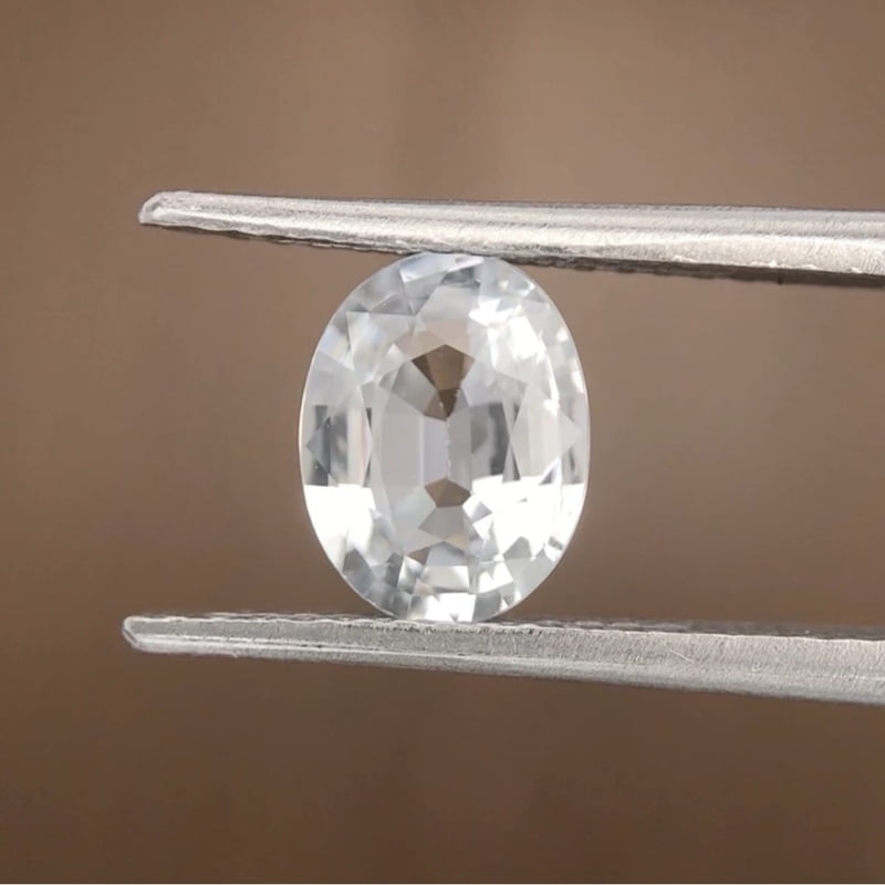 1.37ct Oval Mixed Cut Sapphire 1.37ct Oval Mixed Cut Sapphire