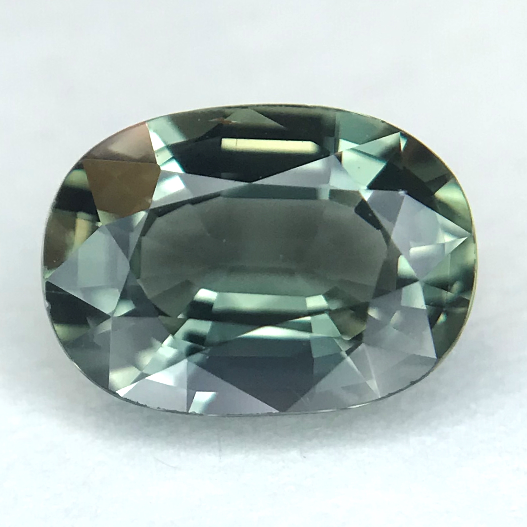 1.06ct Oval Mixed Cut Sapphire