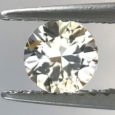 0.57ct Round Brilliant Cut Sapphire 0.57ct Round Brilliant Cut Sapphire