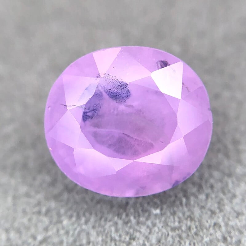 1.42ct Oval Mixed Cut Sapphire
