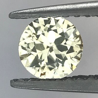 0.58ct Round Brilliant Cut Sapphire 0.58ct Round Brilliant Cut Sapphire