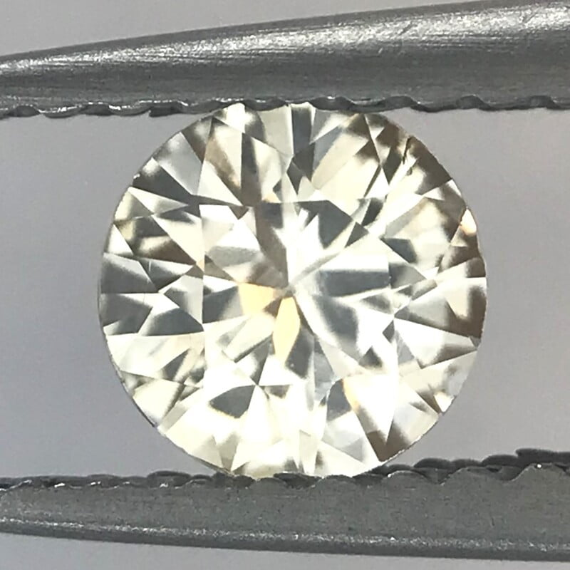 0.52ct Round Brilliant Cut Sapphire 0.52ct Round Brilliant Cut Sapphire