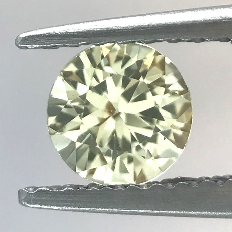 0.56ct Round Brilliant Cut Sapphire 0.56ct Round Brilliant Cut Sapphire