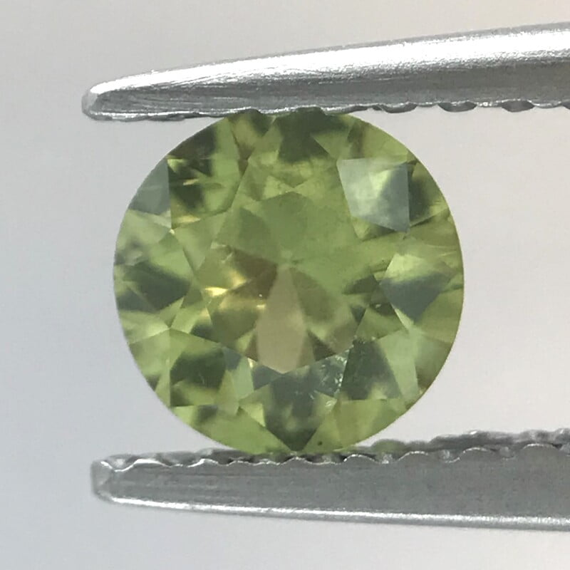0.54ct Round Brilliant Cut Sapphire 0.54ct Round Brilliant Cut Sapphire