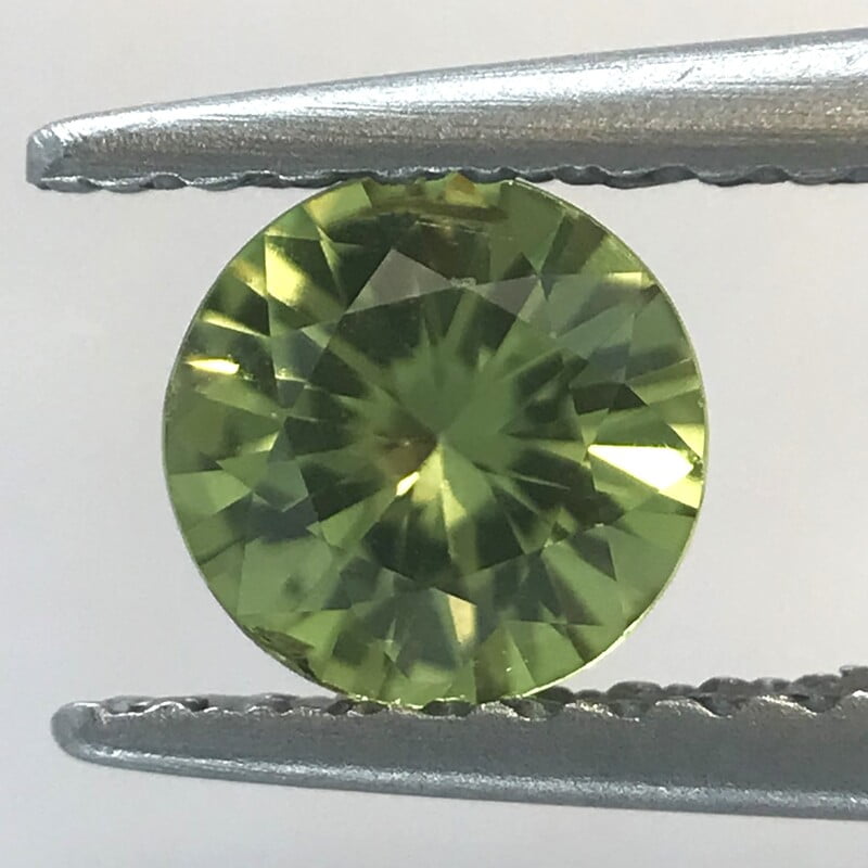 0.57ct Round Brilliant Cut Sapphire 0.57ct Round Brilliant Cut Sapphire