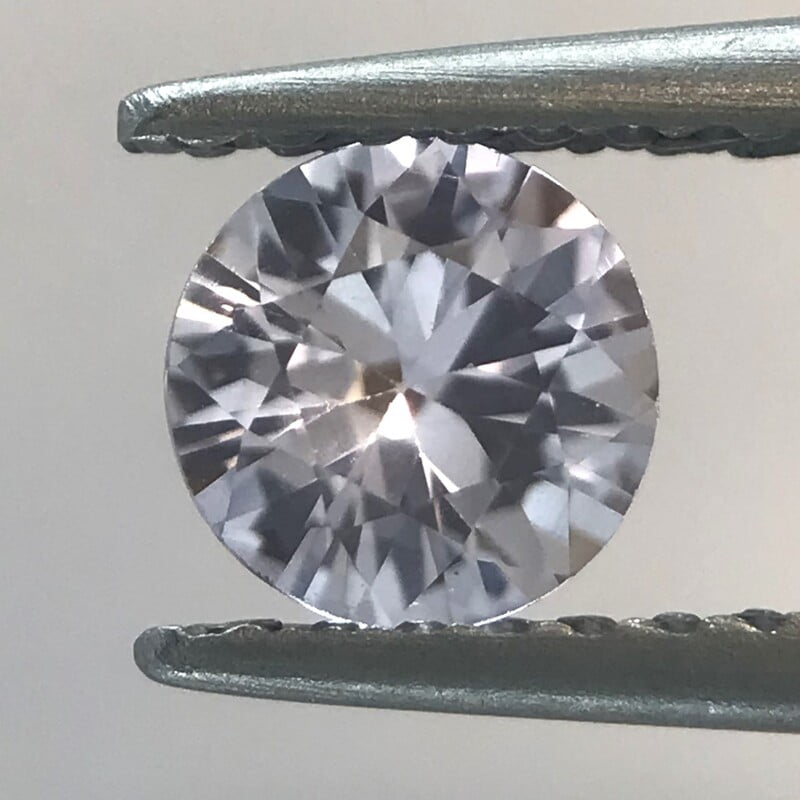 0.51ct Round Brilliant Cut Sapphire 0.51ct Round Brilliant Cut Sapphire
