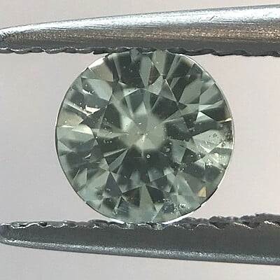 0.57ct Round Brilliant Cut Sapphire 0.57ct Round Brilliant Cut Sapphire