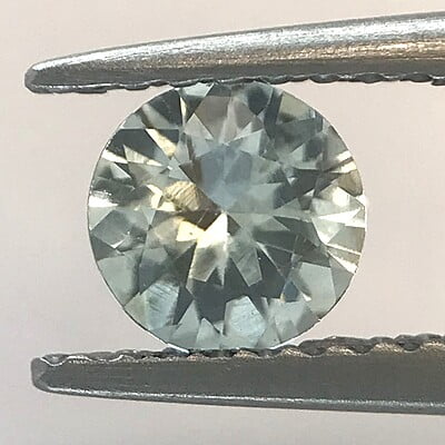 0.49ct Round Brilliant Cut Sapphire