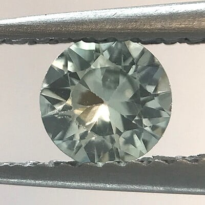 0.52ct Round Brilliant Cut Sapphire 0.52ct Round Brilliant Cut Sapphire
