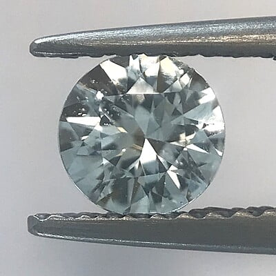 0.52ct Round Brilliant Cut Sapphire 0.52ct Round Brilliant Cut Sapphire