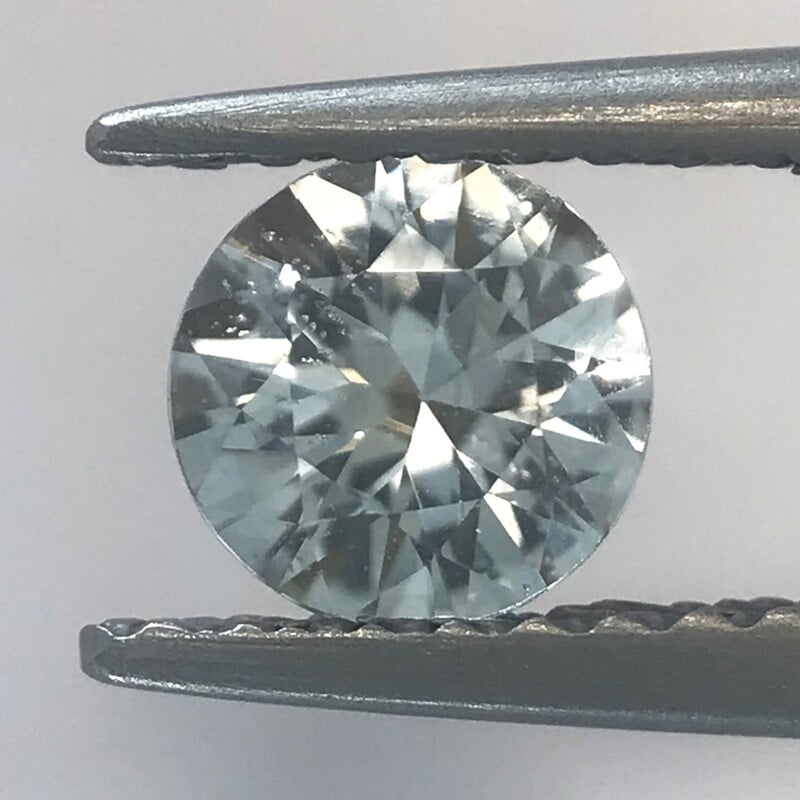 0.52ct Round Brilliant Cut Sapphire 0.52ct Round Brilliant Cut Sapphire