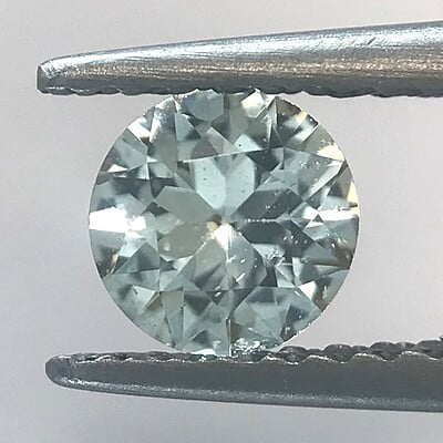 0.52ct Round Brilliant Cut Sapphire 0.52ct Round Brilliant Cut Sapphire
