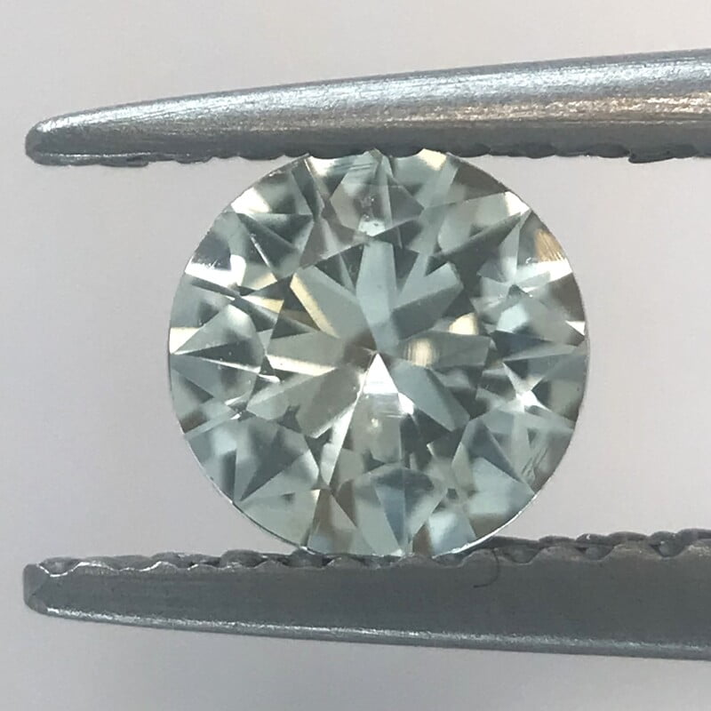 0.58ct Round Brilliant Cut Sapphire 0.58ct Round Brilliant Cut Sapphire