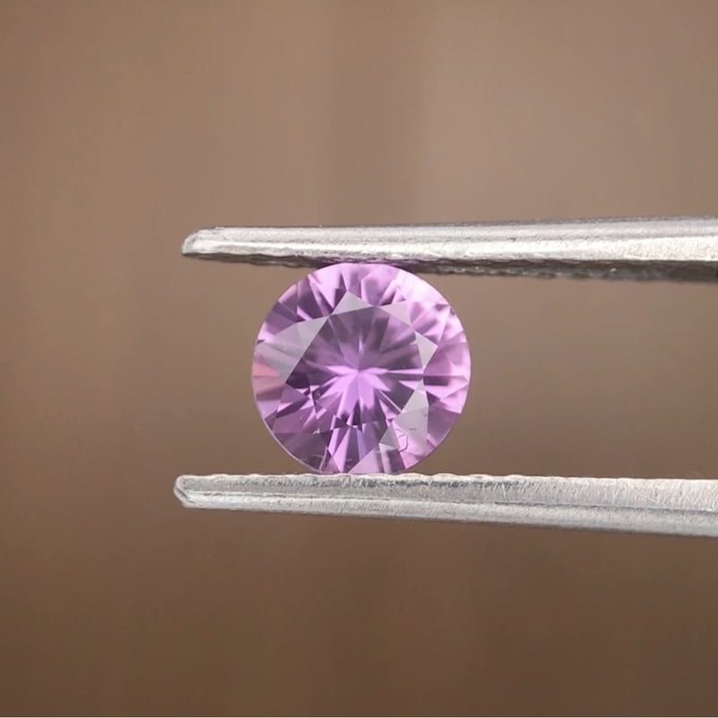 0.74ct Round Brilliant Cut Sapphire 0.74ct Round Brilliant Cut Sapphire