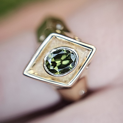 'Geometric Signe' Ring