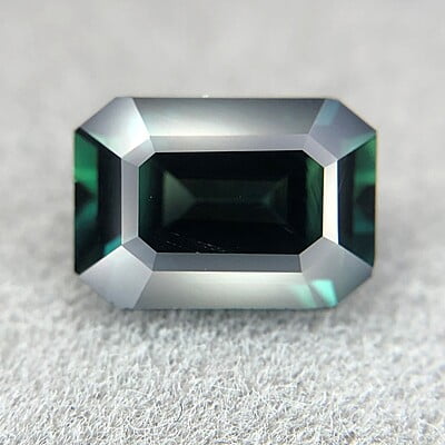 2.10ct Octagon Step Cut Sapphire