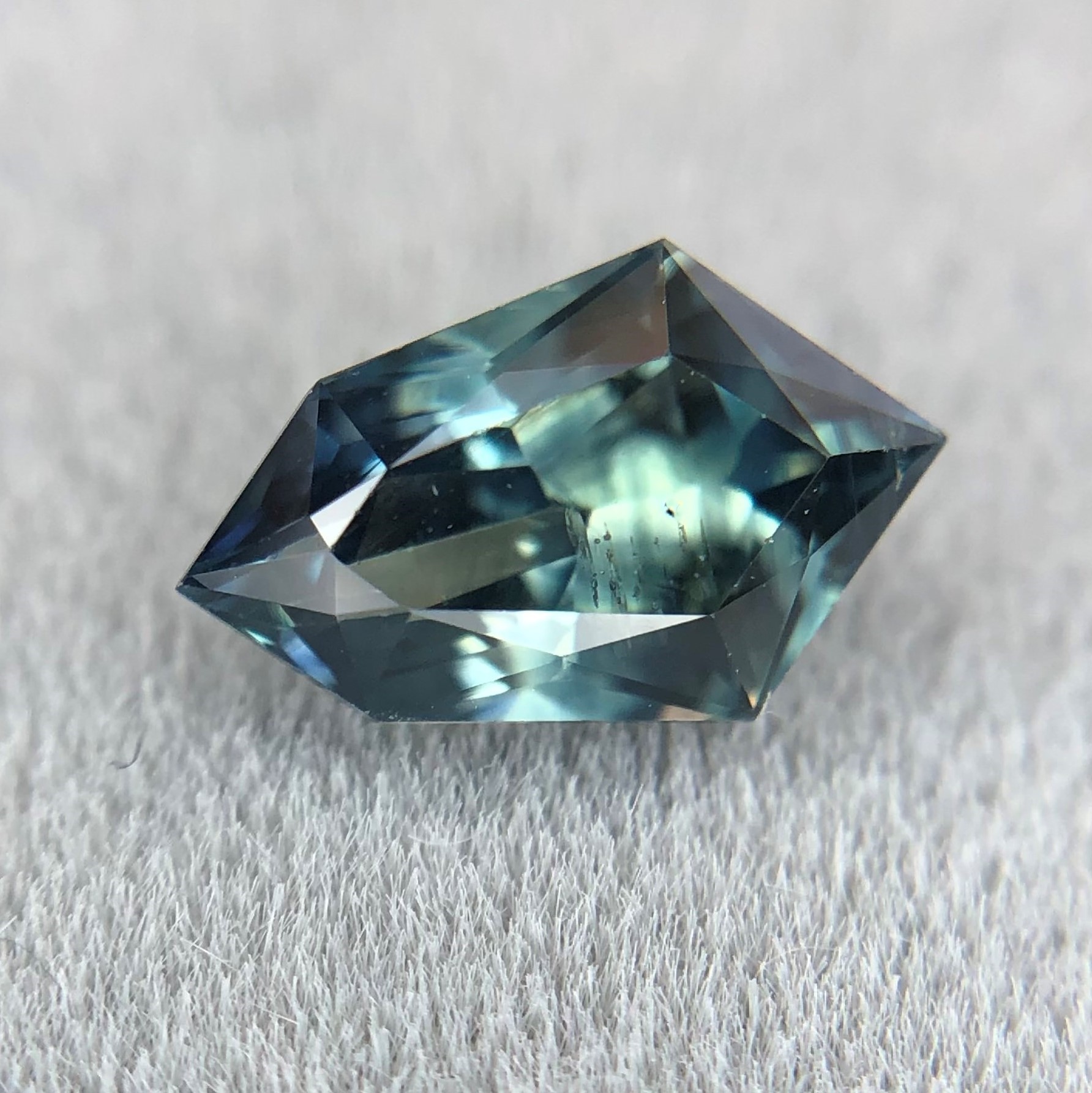 1.10ct Fancy Mixed Cut Sapphire