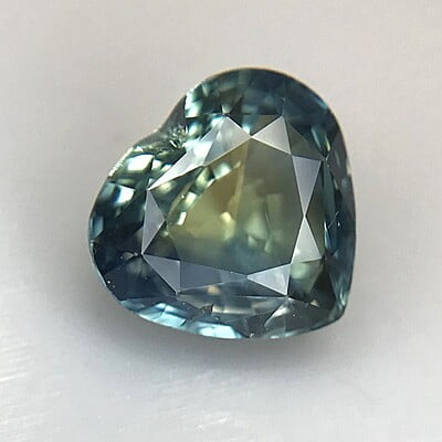 1.05ct Heart Mixed Cut Sapphire 1.05ct Heart Mixed Cut Sapphire