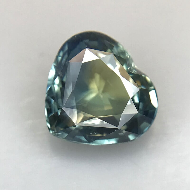 1.05ct Heart Mixed Cut Sapphire 1.05ct Heart Mixed Cut Sapphire