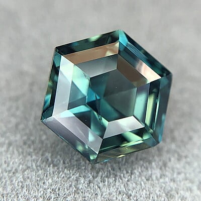 1.55ct Hexagon Step Cut Sapphire 1.55ct Hexagon Step Cut Sapphire