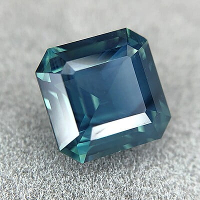 1.79ct Octagon Step Cut Sapphire