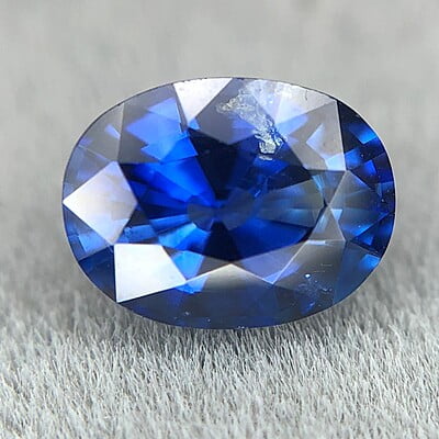 1.18ct Oval Mixed Cut Sapphire