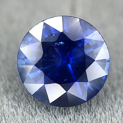 1.45ct Round Mixed Cut Sapphire