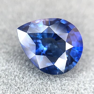 1.28ct Pear Mixed Cut Sapphire