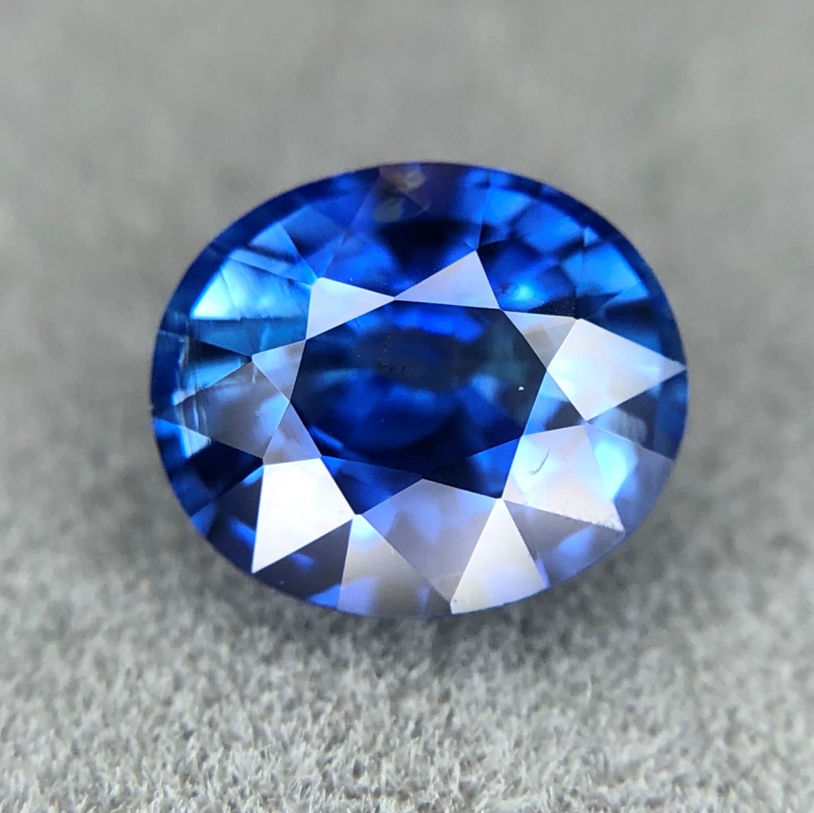 1.14ct Oval Mixed Cut Sapphire